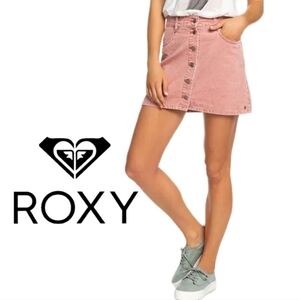 Roxy Button-front Corduroy